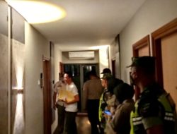Polres Tuban Bersama TNI Satpol-PP Dan Dishub Tuban Melakukan Razia ke Hotel