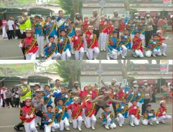 Sat Lantas Polres Sampang Menggelar Kegiatan Car Free Day Dengan Tema Implementasi Art Policing