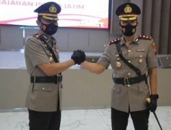 Kapolres Sumenep Resmi Menerima Estafet Tongkat Komando Kepemimpinan Polres Tuban 2022