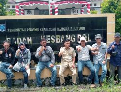 LBHK  Provinsi Bangka Belitung Mendaftar di Kesbangpol