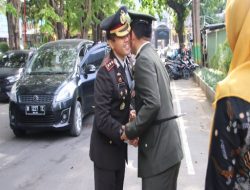 HUT Ke-77 TNI Tahun 2022, Polres Sumenep Beri Kejutan Ke Kodim 0827