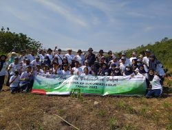 PT Pertamina EP Sukowati Latih Masyarakat Petani Tanam Pohon Di Wilayah Waduk Gongseng