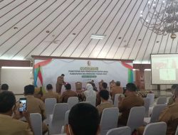 *Melalui Dinas PMD Pemkab Bojonegoro adakan sosialisasi Penetapan Batas Desa*