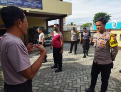 Peduli Terhadap Kesehatan, Kapolsek Ajak Anggotanya Gemar Berolahraga