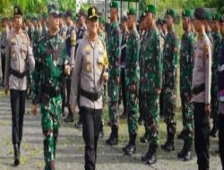 Tingkatkan Sinergitas TNI-POLRI, Polres Semarang Bersama Kodim 0714/Salatiga Melaksanakan Apel Bersama