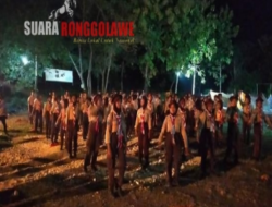 Murid Didik SMP NEGERI 2 Widang Ikuti Pelantikan Dewan Galang Pimpinan Regu Di Bumi Perkemahan Maibit
