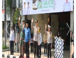 Bupati Gresik Kini Berangkatkan Pemudik 786 Peserta