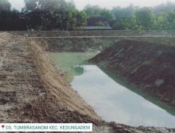 Pemkab Bojonegoro Bangun Embung Baru di Desa Tumbrasanom, Tingkatkan Produksi Pertanian*