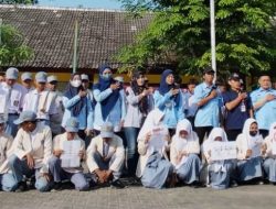 Sosialisasi Pemilu Oleh PPK Kecamatan Widang Kepada Pemilih Pemula Di SMKN WIDANG