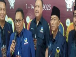 Pengurus DPD Nasdem Gresik Datanggi Kantor KPU Guna Serahkan Berkas Bacaleg