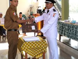 Pelantikan Dan Pengambilan Sumpah Jabatan Kepada Dua Kasun Baru Di Desa Karangsono