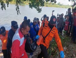 Korban Tenggelam di Sungai Bengawan Solo Berhasil Ditemukan.