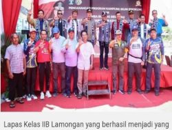 Lapas Kelas IIB Lamongan yang berhasil menjadi yang pertama memiliki Proklim di Indonesia