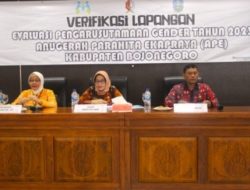 Anugerah Parahita Ekapraya, Pemkab Bojonegoro Ikuti Verifikasi Lapangan PUG