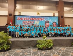 Relawan Bergerak Bojonegoro Deklarasi Dukungannya Pada Pasangan Prabowo Gibran