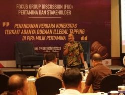Pertamina Tegaskan Upaya Cegah Tangani ilegal Tapping