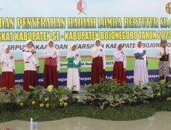 Semangat Anak-anak Peserta Lomba Bertutur Pemkab Bojonegoro, Kampanye Tingkatkan Literasi