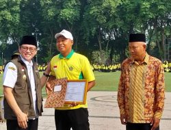 Pj Bupati Bojonegoro dan Forkopimda Ikuti Apel Peringatan HAB Kemenag, Semangat Bersama Umat