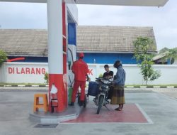 SPBU di Desa Brangkal Kepohbaru Masih Nekad Layani Tengkulak Pertalite Dengan Jerigen