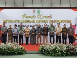Pj Bupati Adriyanto Hadiri Acara Pamit Kenal Ketua Pengadilan Negeri Bojonegoro