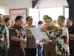 Cek Kesiapan Logistik Pemilu, PJ Bupati Bersama Forkopimda Bojonegoro Kunjungi Kantor dan Gudang KPU