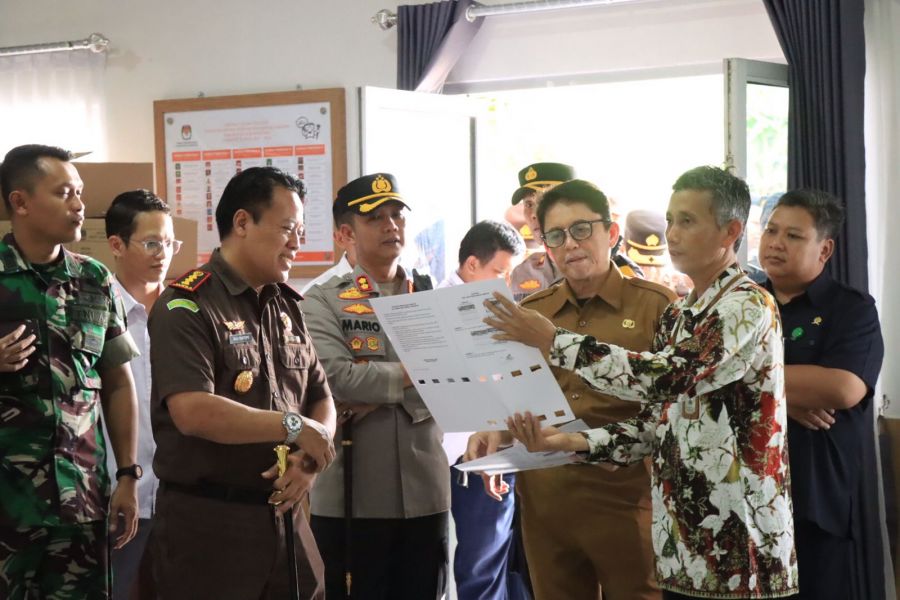 Cek Kesiapan Logistik Pemilu Pj Bu77