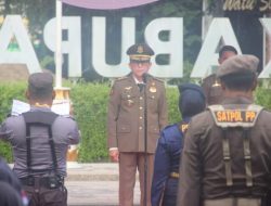 Pemkab Bojonegoro Gelar Apel Peringatan HUT Satpol PP, Damkarat dan Satlinmas