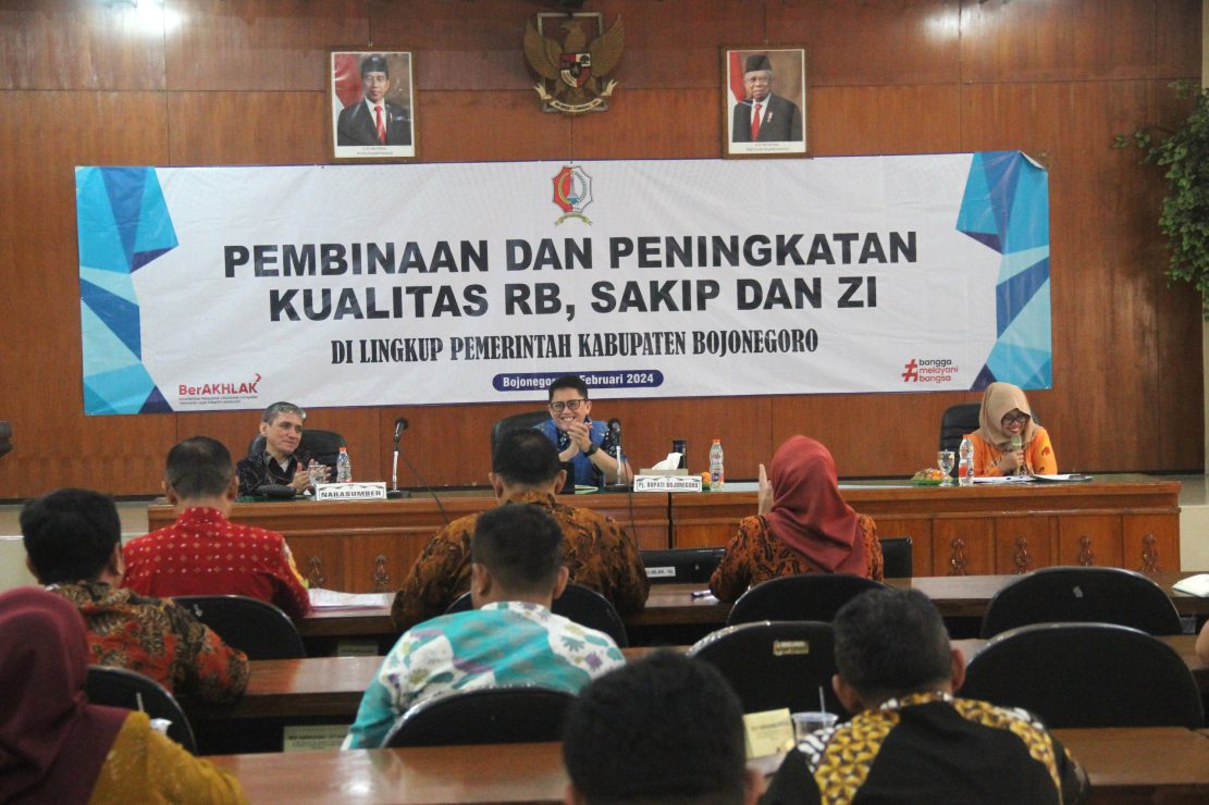 Pemkab Bojonegoro Ikuti Pembinan Sakip Dan Zi Dari Kemenpan Rb Wujudkan Tata Kelola Pemerintahan Yang Baik E1706861291754