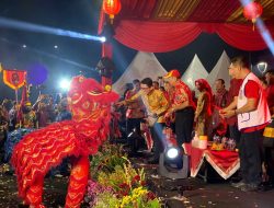 Semarak Malam Perayaan Imlek dan Cap Go Meh 2024 di Bojonegoro, Wujud Kebersamaan dalam Akulturasi Budaya
