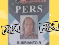 STOP PRESS Wartawan Suararonggolawe Com