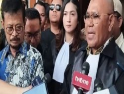 SYL Minta Dibebaskan Dari Tahanan Pada Sidang Eksepsi