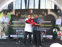 Pj Bupati Bojonegoro Hadiri HUT Perkumpulan Disabilitas, Dorong Kesetaraan dalam Merasakan Pembangunan