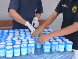 Laksanakan Deteksi Dini,Lapas Lamongan Adakan Tes Urine