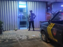 Giat Patroli Malam Polsek Sekaran Kunjungi ATM Bank BRI Unit Sekaran