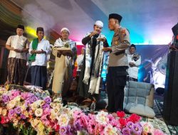 Kapolsek Babat Hadiri Majelis Sholawat di Gilang Babat