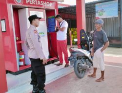 Polsek Sekaran Lakukan Patroli Ke Pom Mini