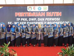 Pertemuan Rutin Kader PKK, DWP dan Perwosi se Bakorwil Bojonegoro