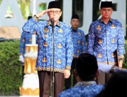 Pemkab Bojonegoro Gelar Upacara Hari Pendidikan Nasional Gotong Royong untuk Gerakan Merdeka Belajar