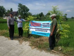 Cegah Korban jiwa Kapolsek Babat Himbau Petani Tidak Gunakan Jebakan Tikus Beraliran Listrik