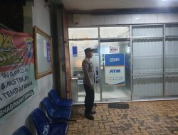 Anggota Polsek Sekaran Terus Melakukan Kegiatan Patroli Kewilayahan di ATM BRI