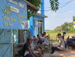 Anggota Polsek Sekaran Briptu Syaiful Rizal Lakukan Patroli Dialogis Dengan Masyarakat Desa Porodeso