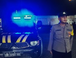 Jaga Kamtibmas Dengan Rutin Lakukan Patroli Blue Light Polsek Sekaran