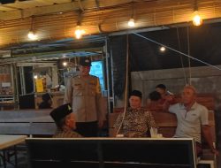 Polsek Sekaran Polres Lamongan Giat Patroli Dialogis Ngobrol Keliling Kamtibmas (Ngopling Mas) di Warkop Desa Moro