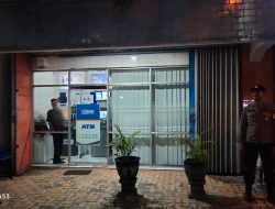 Polsek Sekaran Lakukan Patroli Obyek Vital di Perbankan Malam Hari
