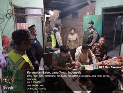 Polsek Balen Gelar Razia dan Patroli Miras Bersama Satpol PP dan BKP