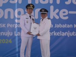 Sebanyak 453 SK Perpanjangan Masa Jabatan Kepala Desa Telah Diserahkan, Pak Yes Ajak Seluruh Kades Wujudkan Desa Mandiri