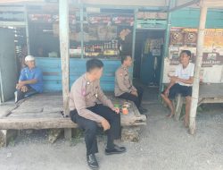 Anggota Polsek Babat Intensifkan Melakukan Patroli Sambang Desa