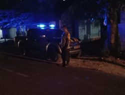 Giat Patroli Blue Light Untuk Antisipasi Gangguan3C Kamtibmas Serta Gesekan Antar Perguruan Silat