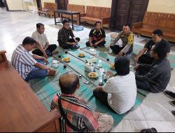 Kapolsek Babat Gelar Silaturahmi Ngopi Bareng Bersama Pengurus Perguruan Silat