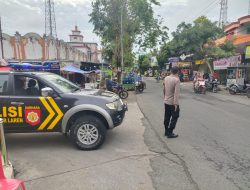 Giat Commander Wish Polsek Laren Urai Kemacetan Serta Cegah Kecelakaan